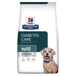 4kg frango w/d Diabetes Care Hill's Prescription Diet ração cães