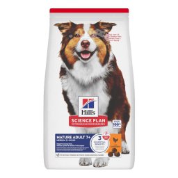 18kg frango Mature Adult 7+ Medium Hill's Science Plan ração cão