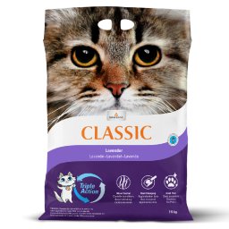 14kg lavanda Classic Intersand areia aglomerante para gatos