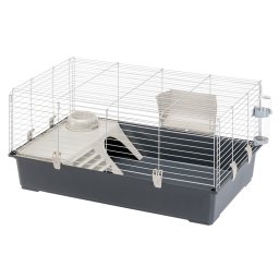 Ferplast Gaiola para roedores Rabbit 100 em Cinza C95xL57xA46 cm