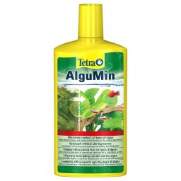 Tetra AlguMin Anti-Algas 500ml para limpeza da água peixes
