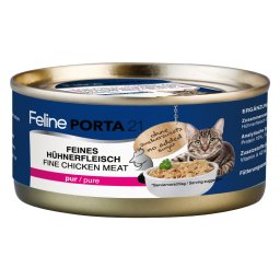 6x156g Feline Porta 21 comida para gatos 100 % frango