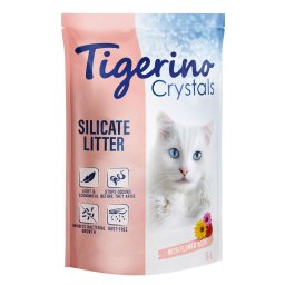 5l Flower Power Tigerino Crystals areia absorvente para gatos