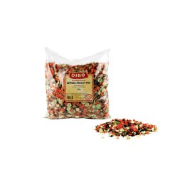 3x1kg Dibo mistura de fruta e vegetais suplemento para cães
