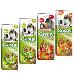 440g pack misto Versele-Laga Crispy Sticks herbívoros snacks roedores