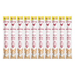 30uds. Sticks com aves GimCat barritas snacks gatos