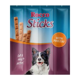 3x120g aves Rocco Sticks snacks cães