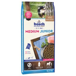 2x15kg Bosch Medium Junior ração