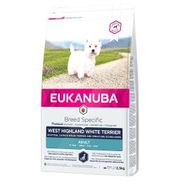 2,5kg West Highland White Terrier Eukanuba Breed ração