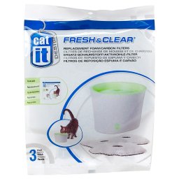 Catit Design Fresh & Clear 3l Filtros de substituição 3ds.