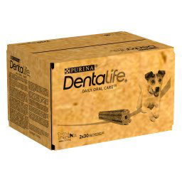 60 un. Dentalife PURINA snacks cães porte pequeno