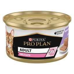 24x85g peru Delicate PURINA PRO PLAN comida húmida gatos