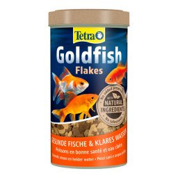 1l Tetra Goldfish comida em flocos para peixes