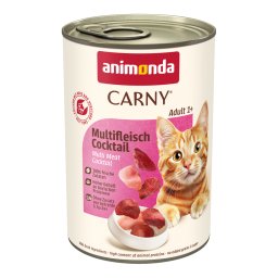 6x400g animonda Carny Adult Travessa de carnes