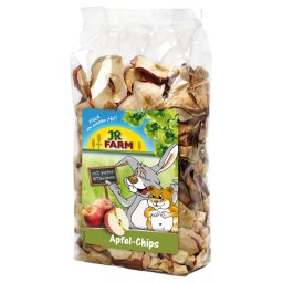 250g Pedaços de Maçã JR Farm snacks roedores