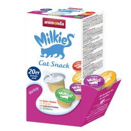 20x15g pack misto II Milkies Selection animonda snacks para gatos