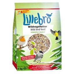 4kg comida sem casca Lillebro para aves selvagens