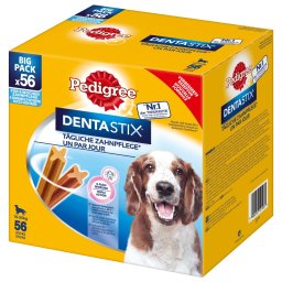 112 Dentastix + 56 Fresh cães porte grande Pedigree snacks