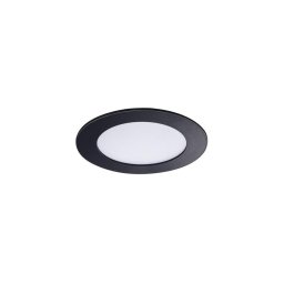 Kanlux 33562 - Iluminação embutida de casa de banho LED ROUNDA LED/6W/230V IP44 preta