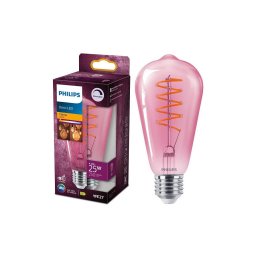 Lâmpada LED com regulação DECO Philips ST64 E27/4,5W/230V 1800K