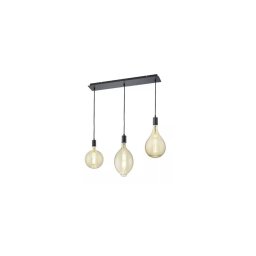 Trio - Candelabro suspenso LED com regulação GINSTER 3xE27/8W/230V