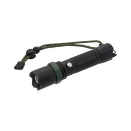 Lanterna LED LED/3W/3xAAA IP44 preto