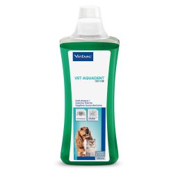 2x500ml Virbac Vet Aquadent Elixir bucal para animais