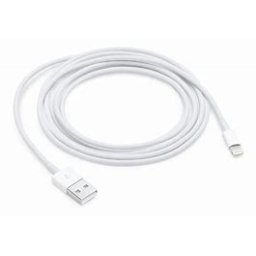 Cabo Apple de carga/dados USB-A para Lightning 2m Branco