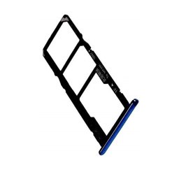 Bandeja dual Sim e SD para Huawei Y5 2018 Azul