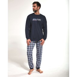 Pijama de barbati in carouri Cornette 115-157