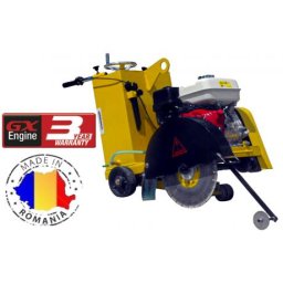 Masina de taiat beton / asfalt ATB 400 /9 Honda,putere motor 9CP,cu adancime de taiere de 185 mm,cod PFATB400/9