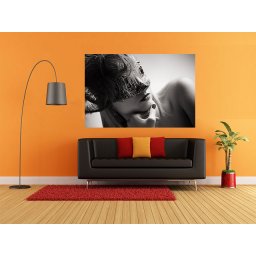 Tablou canvas femeie cu masca - cod A01