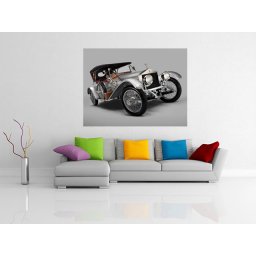 Tablou canvas masina retro - cod S04