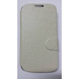 Husa Book Case BCS4WHT white pentru Samsung Galaxy S4