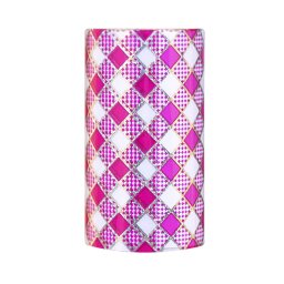 Folie Decorativa Transfer Manichiura, Rhombus Fuchsia