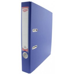 Biblioraft plastifiat ingust 5 cm Daco Albastru