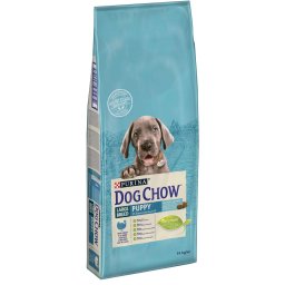 Dog Chow Large Breed Puppy cu curcan 2,5kg