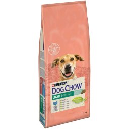 Dog Chow Light cu curcan 14kg