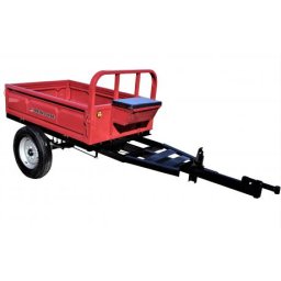 SHDRM1000/3 Media Line Remorcă cu încărcătură maximă de 500 kg , dotata cu frane la pedala si suspenii cu foaie de arc
