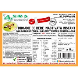 Drojdie de bere inactivata - 1 kg - Agsira