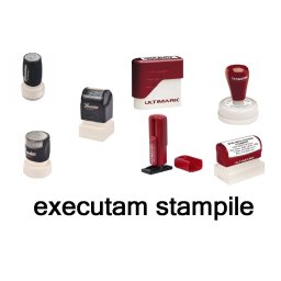 Executam stampile