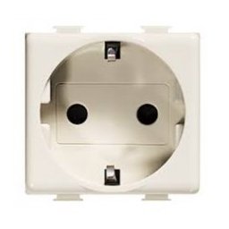 MATIX- PRIZA SCHUKO 10-16A, MODULARA, 2M, ALB