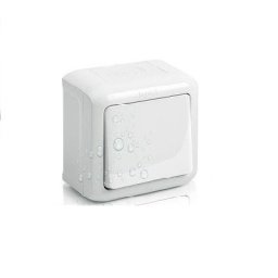 FORIX- IP44 INTRERUPATOR SIMPLU, 10A, ALB
