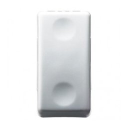 BUTON REVENIRE 10A, MODULAR, 1M, ALB