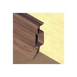 PBC505 - Plinta PROLUX din PVC culoare wenge pentru parchet 50 mm