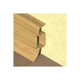 PBC505 - Plinta PROLUX din PVC culoare stejar deschis pentru parchet 50 mm