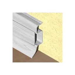 PBC505 - Plinta PROLUX din PVC culoare artar alb pentru parchet 50 mm
