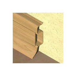 PBC505 - Plinta PROLUX din PVC culoare fag pentru parchet 50 mm