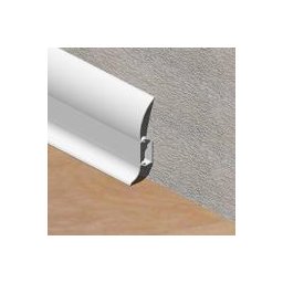 Plinta alba - PBC605.01 - LINECO din PVC pentru parchet - 60 mm