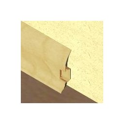 PBC605.93- Plinta LINECO din PVC culoare fag pentru parchet - 60 mm